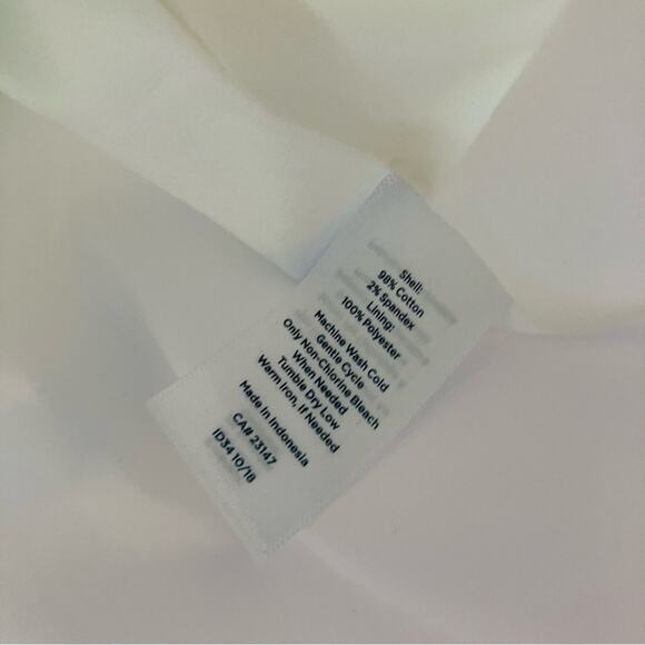 Talbots RSVP Striped A-Line Pleated Sleeveless Dress Womens Plus Size 16 - Picture 5 of 7